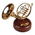 thumbnail image 1 of DOLITY Boîte à Musique Saxophone Décoration Maison pour Salon Table Entrée 15cmx17.5cm, 1 of 9