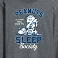 thumbnail image 3 of Peanuts - Peanuts Sleep Society - Men's Long Sleeve T-Shirt, 3 of 6