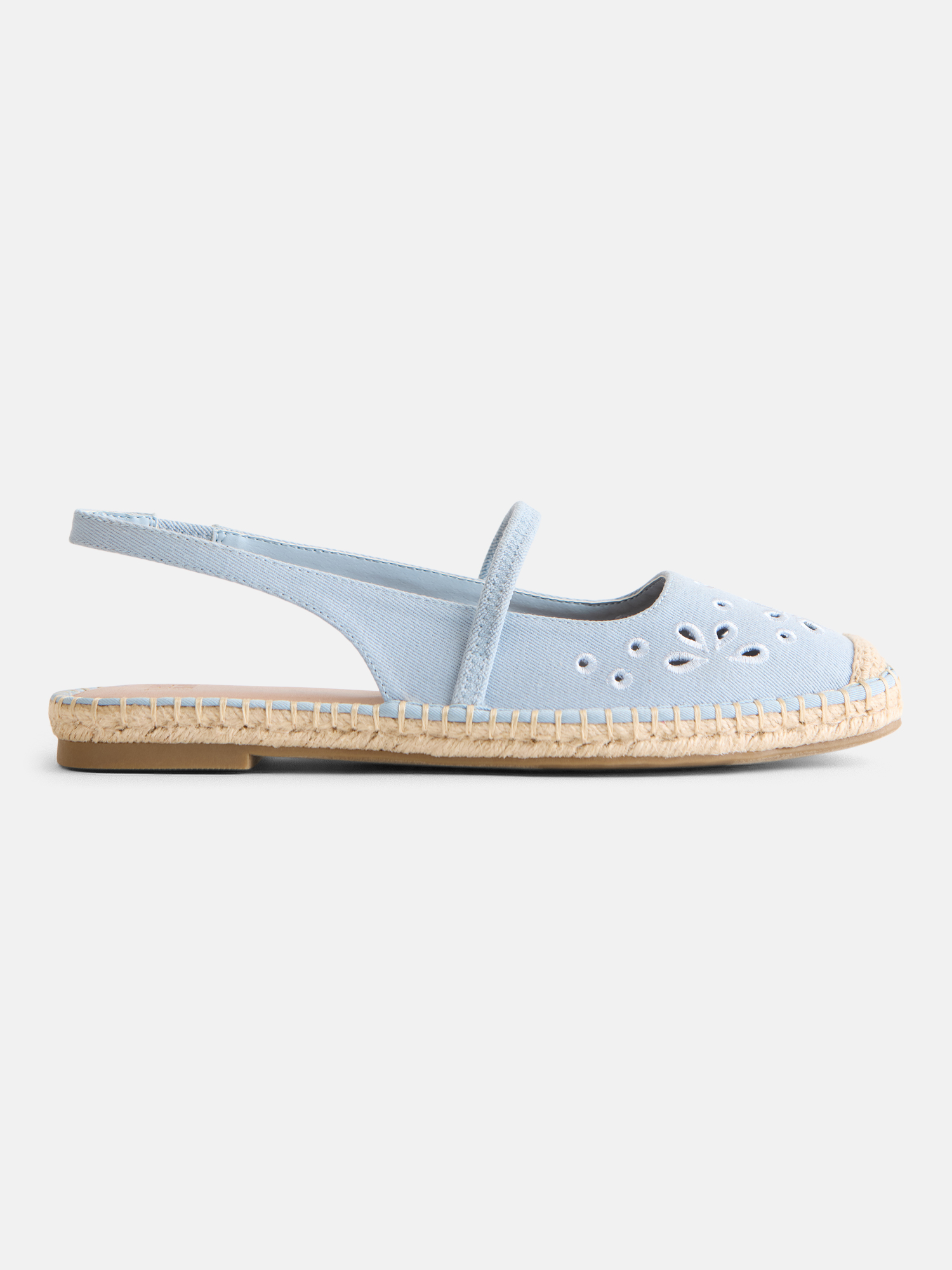 Time and Tru Women's Espadrille Slingback Shoes