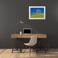 thumbnail image 3 of Eggers, Terry 24x19 White Modern Wood Framed Museum Art Print Titled - USA-Washington State Lone Tree on hillside with spring wildflowers, 3 of 4