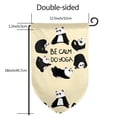 thumbnail image 7 of Wukai Panda Doing Yoga Print Garden Flag 12.5x18 Inch Double Sided Sun-resistant Rain-resistant, Wrinkle-resistant Colorfast(Only Flag), 7 of 7