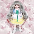 thumbnail image 1 of BJD/SD346Loli Perruque Poupée Fille Frange Cheveux Longs Accessoires Poupée Perruque Cheveux Ondulés Bouclés, 1 of 5