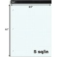 thumbnail image 3 of Mr. Pen- Engineering Paper, Graph Paper, 5x5 (5 Squares per inch), 8.5"x11", 55 Sheets, 3-Hole Punched, 3 of 7
