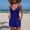 Navy, variant on Tankinis for Women Plus Size Full Coverage Swimwear Solid Summer Black Bathing Suits for Women L