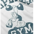 thumbnail image 5 of Popeye Body Builder Gym Workout Cool Toddler Boy Girl T Shirt Infant Toddler Brisco Brands 18M, 5 of 6