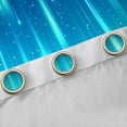 thumbnail image 4 of Homewish Gradient Aurora Blackout Curtains Set of 2 (52x84 Each) for Female Men Adults,Starry Sky Window Curtains,Abstract Ombre Curtains and Drapes,Lightweight Room Decor, 4 of 6