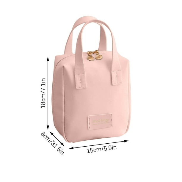 Bolsa de maquillaje portátil para guardar cosméticos, bolsa de viaje, bolsa de maquillaje de gran valor en belleza.