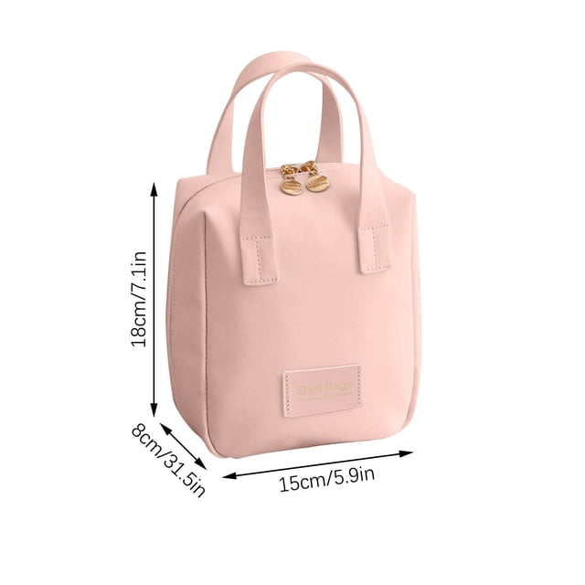 Yhmxh Organizadores y almacenamiento Bolsa de maquillaje portátil para guardar cosméticos, bolsa de viaje, bolsa de maquillaje de gran valor en belleza. Almacenamiento de ducha