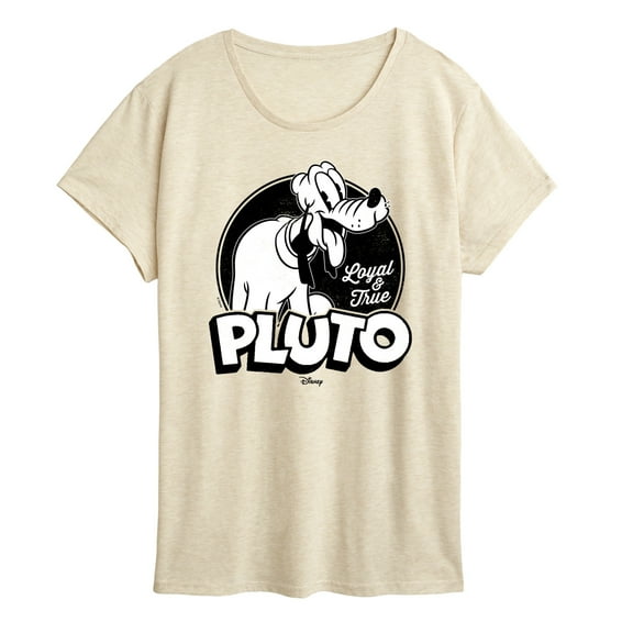 Disney - Vintage Pluto - Women's Short Sleeve Graphic T-Shirt