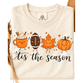 thumbnail image 3 of Women Tis the Season Graphic Football T Shirt, Football Shirt for Women, Game Day Shirt, Football Season Tee, Football Fan Gift, 3 of 6