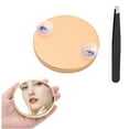 thumbnail image 6 of Makeup Mirror, Magnifying Mirror, 30x Magnification Mirror with Suction Cups and Makeup Tweezers, Compact 3.5 Inch Portable Beauty Mirror Kit for Precise Makeup Application, 6 of 7
