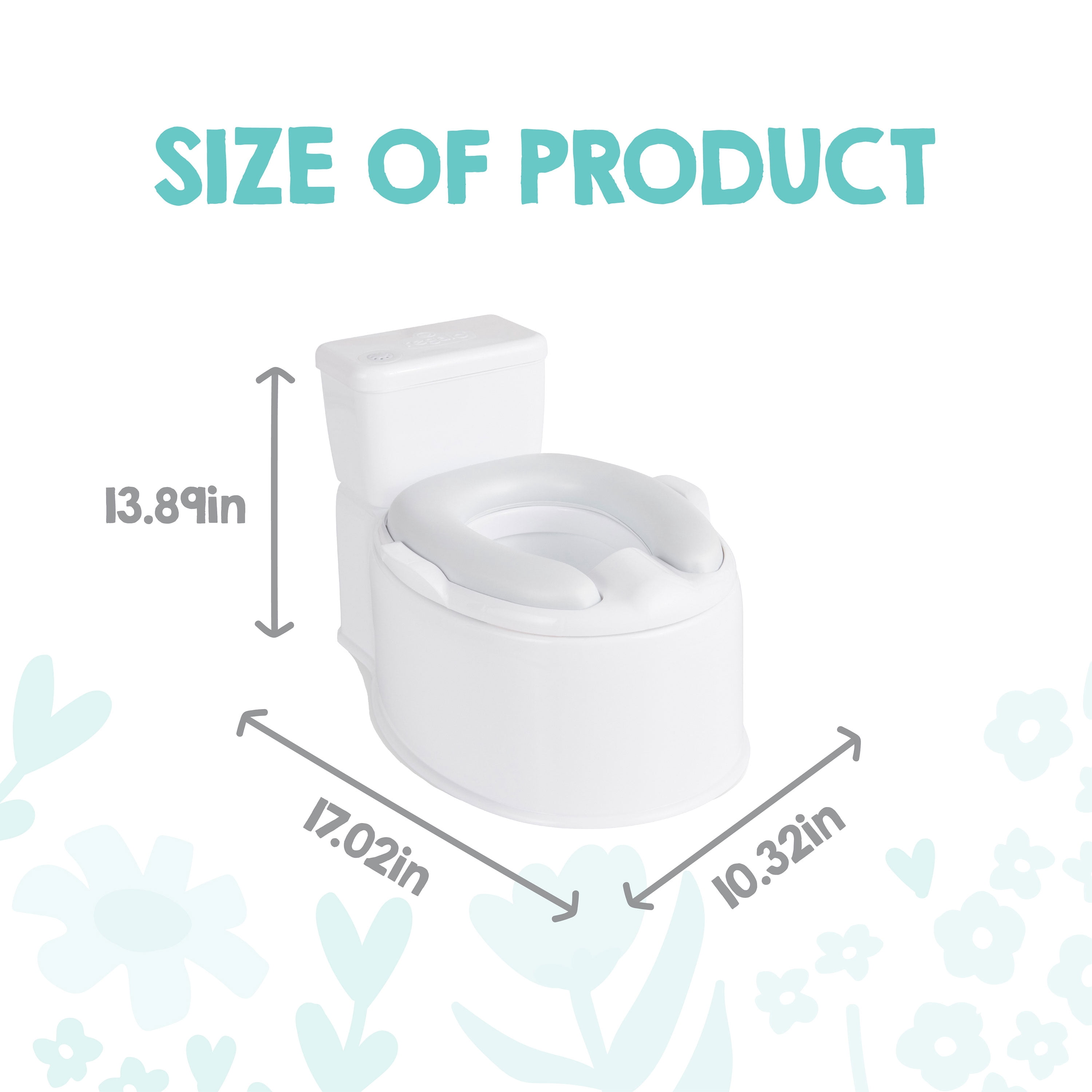 Regalo 2-in-1 My Little Potty with Training Seat and Flushing Sound