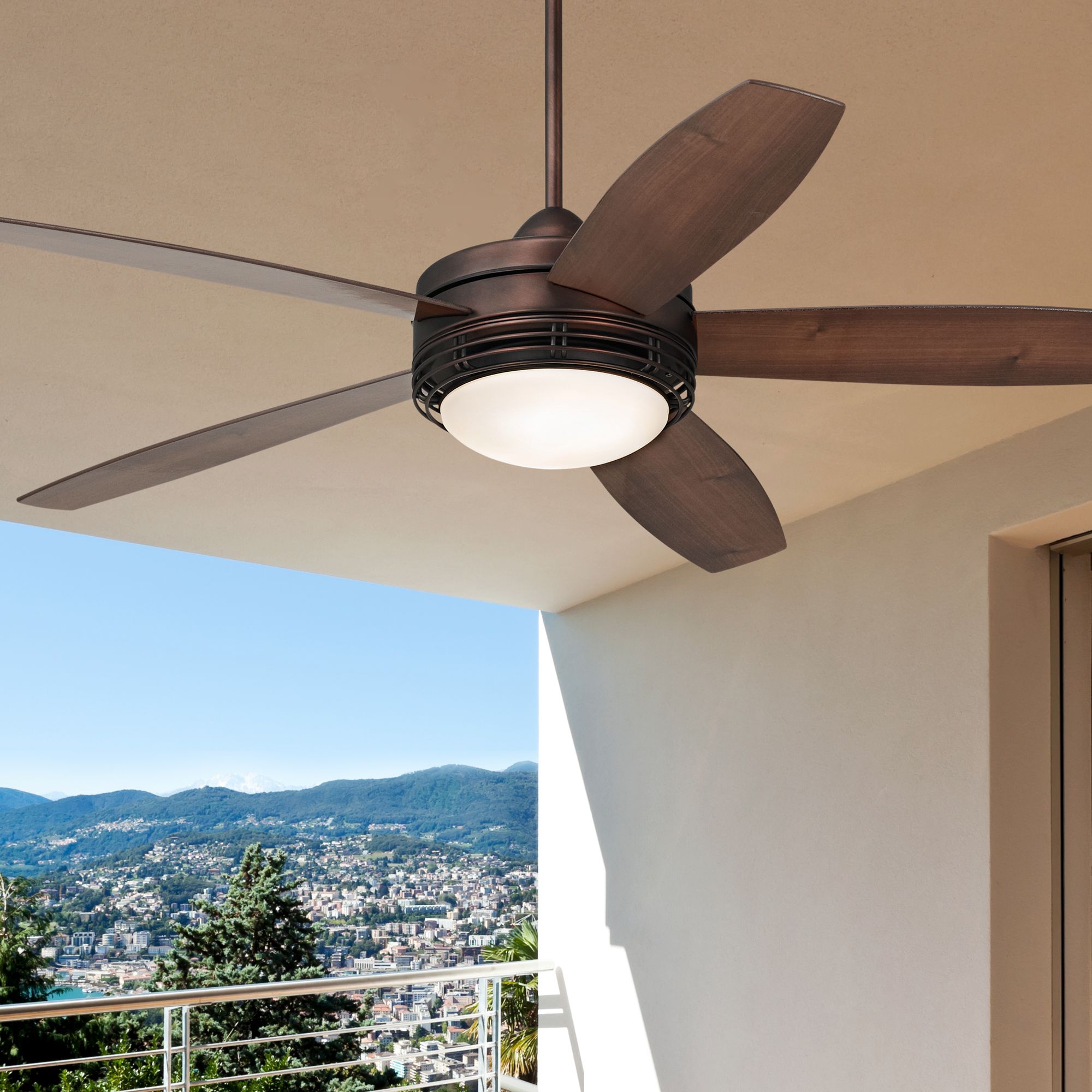 Flush Mount Outdoor Ceiling Fan