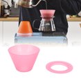 thumbnail image 4 of Filtre à Café Fond Plat avec Design Résistant à la Chaleur en PP de Qualité Alimentaire pour Maison Restaurant Bureau Brassage, 4 of 7