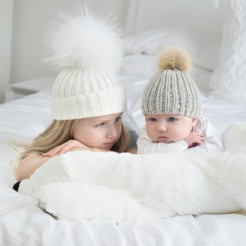 baby fur hat