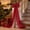 Red, variant on EWASWON Giant Christmas Tree Bow, 23.6"x78.7" Extra Large White Mesh Bow with Long Streamers, Oversized Tree Topper Bow for Front Door Window Party Backdrop Decor