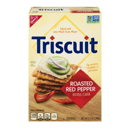 UPC 044000050801 product image for Nabisco Triscuit Roasted Red Pepper Crackers, 8.5 Oz. | upcitemdb.com