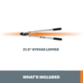 thumbnail image 6 of Worx WG030 21.5” Bypass Lopper, 6 of 12