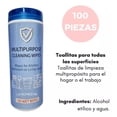 thumbnail image 2 of Toallitas Desinfectantes Multi Superficies 5 Paquetes Con 100 Pz Cada Una, 2 of 7