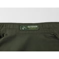 thumbnail image 4 of Men's 100% Cotton Long Sleeve Work Shirt, Casual Button-Down Utility Shirt with Multi Pockets, 4 of 5