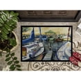 thumbnail image 3 of Carolines Treasures JMK1075JMAT Seven Boats Sailboats Door Mat Indoor Rug or Outdoor Welcome Mat 24x36 Doormat  36"L x, 3 of 4