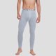 thumbnail image 4 of Leggings casuales de forro polar para hombre, pantalones largos rectos cilíndricos que mantienen el calor, pantalones de rayón para hombre, 4 of 6