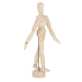 thumbnail image 3 of Maniquí de madera BuyWeek 5,5 pulgadas mini Maniquí de arte de madera, 3 of 14