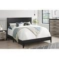 thumbnail image 4 of Home Square 2-Piece Set with Queen Platform Bed & Dresser with Lock in Black, 4 of 7