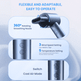 thumbnail image 5 of Professional High Speed Hairdryer with 150,000 RPM Motor for Fast Drying, Ionic Blow Dryer, 5 Temps/3 Speeds Lightweight Hairdryer with Magnetic Nozzle for Home Travel, 5 of 12