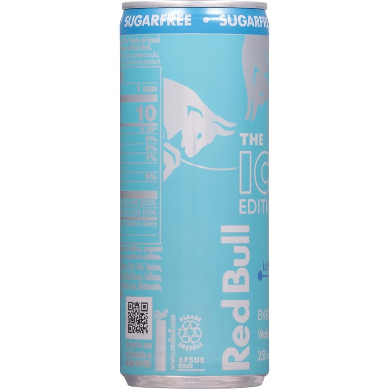 Red Bull Iced Edition Sugarfree Energy Drink, Iced Vanilla Berry, 8.4 fl.  oz. can, 80mg Caffeine - Walmart.com