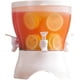 thumbnail image 1 of high qualityRotating Drinks Dispenser, 5L Fridge Beverage Dispenser, Rotating Fridge Drinks Dispenser with Tap For Making Teas and Juices, 1 of 5