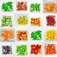 thumbnail image 4 of 10 piezas de 2-3 cm de mini frutas artificiales, alimentos, verduras, manzanas, melocotones, naranjas, limones, peras, plátanos, pimientos, calabazas, decoración del hogar, 4 of 5