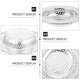 thumbnail image 5 of 2 piezas de colador de fregadero, colector de pelos de agua, accesorios de cocina para bañera, desagüe de suelo, plato de basura, lavabo de acero inoxidable, 5 of 6