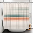 thumbnail image 3 of Tchckioa Minimalist Shower Curtain for Bathroom,Waterproof Hooks Bath Curtain Decor,47x72 Inch, 3 of 6