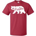 thumbnail image 3 of Inktastic Montana White Bear Silhouette T-Shirt, 3 of 5
