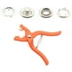 thumbnail image 4 of Kit de botón de broche metálico con herramienta de instalación - 50 pinzas y alicates de acero inoxidable para costura, manualidades y reparación de ropa, 4 of 4