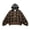 Brown, variant on JIAYUE Men Zip Up Hoodie Stylish Plaid Color Block Oversize Long Sleeve With Pocket Sweatshirt Outerwear for Everyday Outings