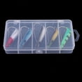 thumbnail image 2 of 5pcs VIB Señuelos Crankbaits Weedless Single Hook shamjiam Señuelo de pesca Weedless Minnow, 2 of 9