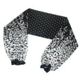 thumbnail image 2 of Boléro Châle en Mousseline à Manches Longues pour Femmes Protection Noire Soyeux Transparent Fleur, 2 of 9
