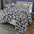 thumbnail image 3 of Queen Comforter Set 3 Piece Grey by , Printed Comforters Queen Size, Bedding Comforters Sets, Down Alternative Soft Bed Set, 1 Comforter (88 x 88 inches) 2 Pillow Shams (20 x 26 inches), 3 of 4