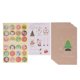 thumbnail image 3 of Bolsa De Regalo Con Temática Navideña Bolsas De Regalo De Navidad Duraderas Y Resistentes Al Desgarro Con Pegatinas Para Reuniones Familiares ANGGREK Arte y Manualidades, 3 of 8