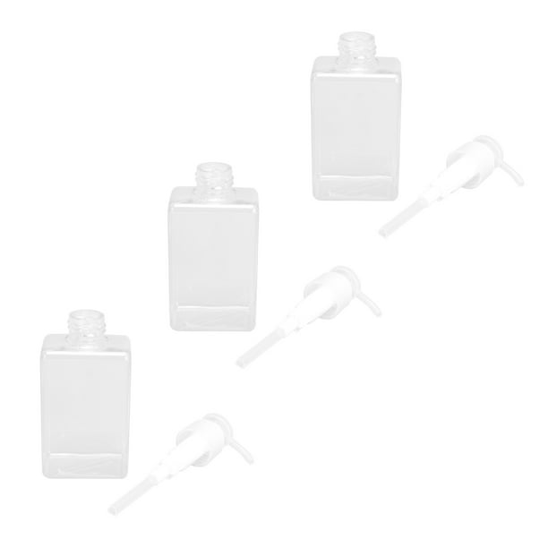 Pack De 4 Botes Pequeños De Viaje De 30ml, Rellenables, Con Mosquetón, Para Gel Y Cremas