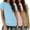 3Pack:LightBlue+LightPink+BrownGreen, variant on Shirts for Women Summer Spring Tops Short Sleeve Oversized T Shirts Women Clothes Trendy