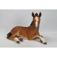 thumbnail image 6 of Hi-Line 12” Laying Down Horse Colt Garden Statue, Durable Polyresin, 6 of 7