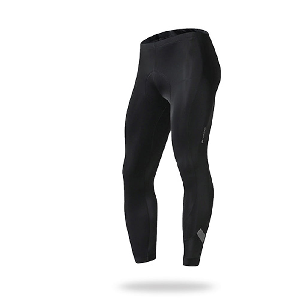 Mens Cycling Tights Winter Thermal Padded Pants Cycle Long Trouser 