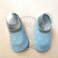 thumbnail image 2 of ZCFZJW Cute Cartoon Pattern Baby Floor Socks Summer Toddler Kids Boys Girls Anti-Slip Slipper Shoes Home Indoor Soft Soled Shoes Socks Z07-Blue 3-4 Years, 2 of 3