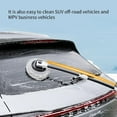 thumbnail image 6 of 15 Degree Curved Cleaning Mop Telescoping Car Wash Brush Car Detailing Mop, 6 of 20