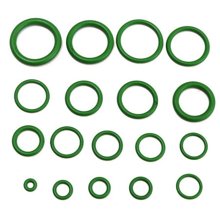 AOKID Seal Rubber Washer 270Pcs 18 Sizes Car Air Conditioning R22/R134a O-Ring Seal Rubber Washer Set