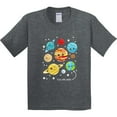 thumbnail image 3 of Inktastic Cute Planets, Kawaii Planets, Space, Cosmos, Stars Youth T-Shirt, 3 of 5