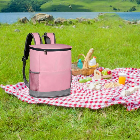 Large Capacity Camping & Hiking Insulation Bag - Outdoor Leakproof Cooler for Fishing Beach Picnic Lunch and Kayaking 1pc